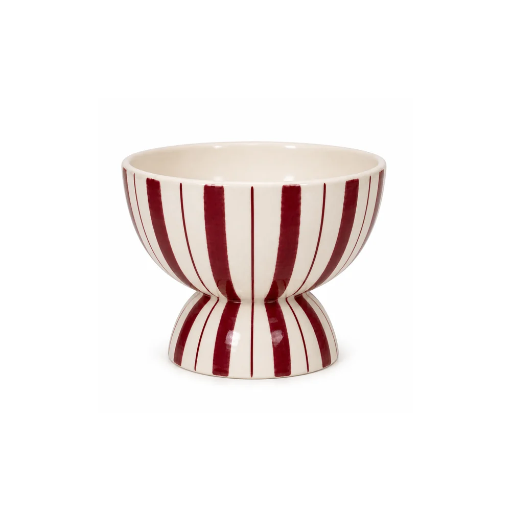 Coupe rayée, Petit, coloris Grenadine