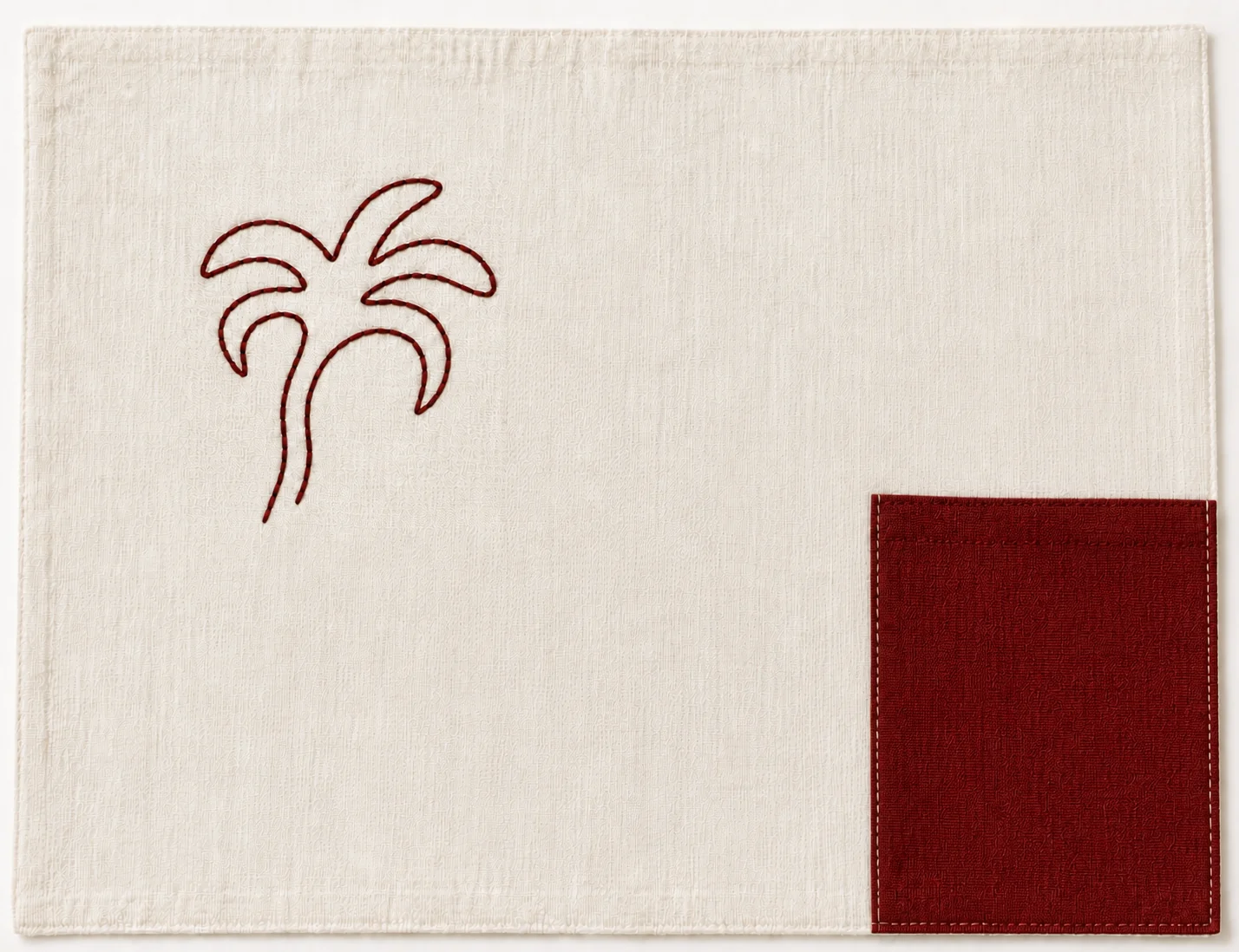 Set de table Trame, coloris Vendange